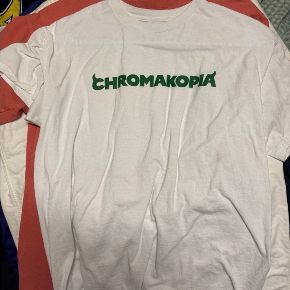 Men’s size XL Chromakopia t shirt Tyler the creator white tee new merch tour